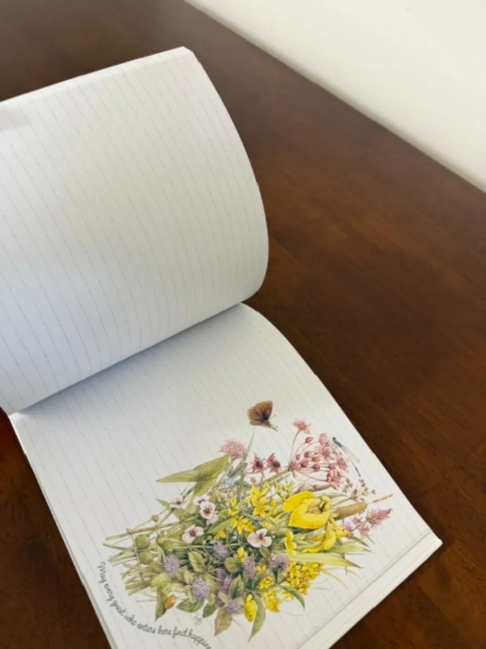Vintage Hallmark Marjolein Bastin Guest Book Nature’s Sketchbook RA8770